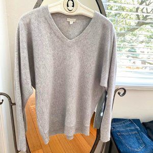 Luxe cashmere sweater from Garnet Hill